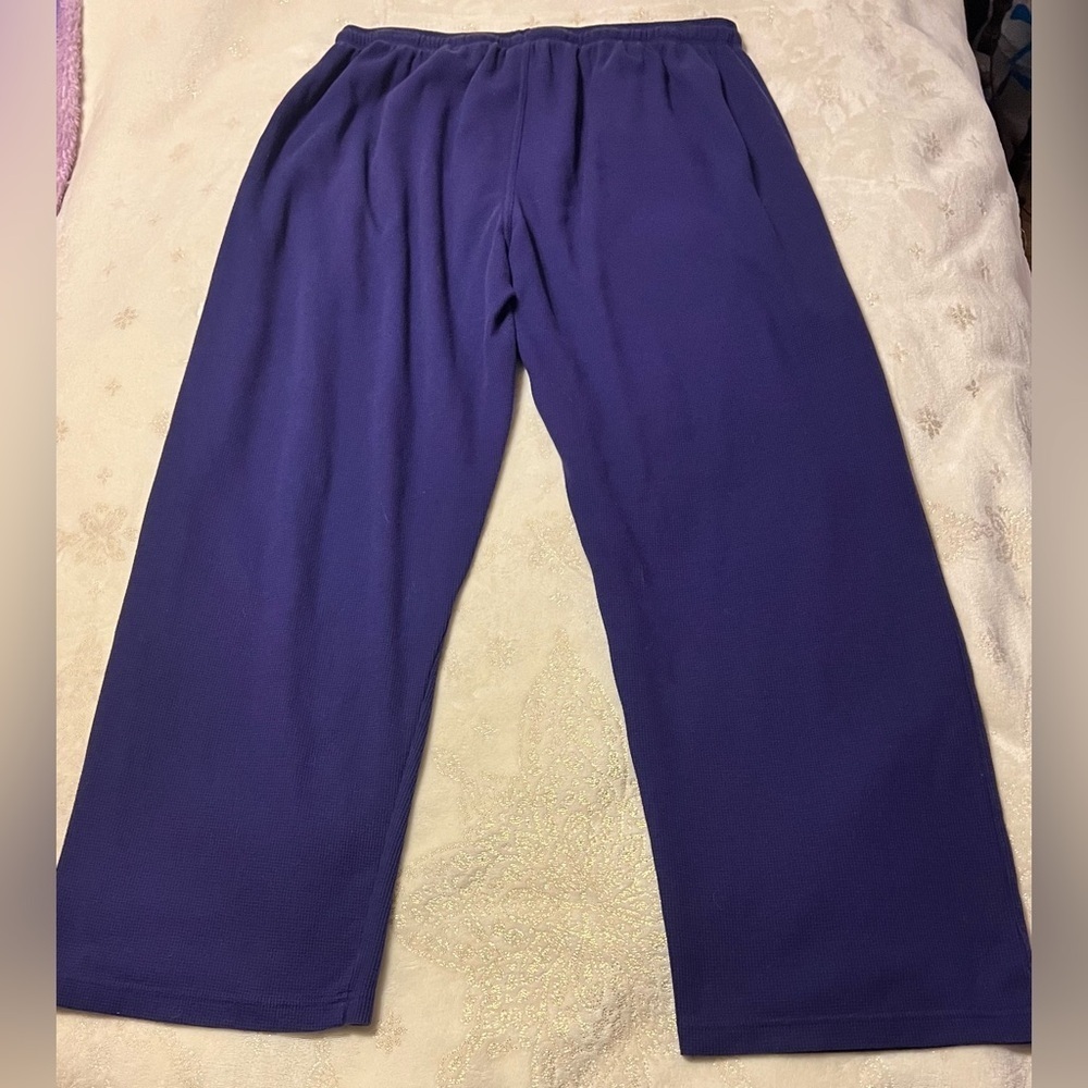 GUC Men’s KSTATE Wildcats Purple Straight Leg Sweatpants Large - Picture 5 of 7